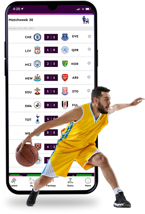 Fantasy basketball App