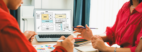 Create a Wireframe and Design